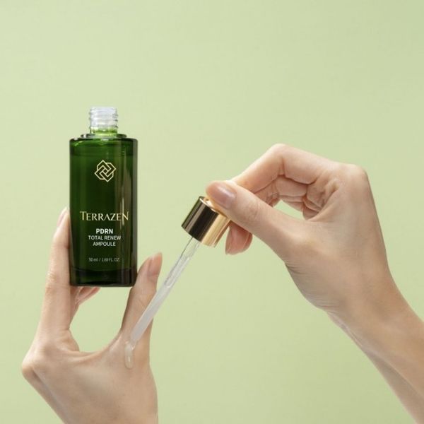 Відновлююча ампульна сироватка з полінуклеотидами TERRAZEN PDRN TOTAL RENEW AMPOULE, 50 мл 0000452 фото