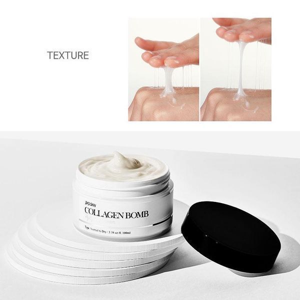 Ліфтинг-крем для обличчя та шиї BAD SKIN Collagen Bomb Hylifting Cream - 100 мл 00000100 фото