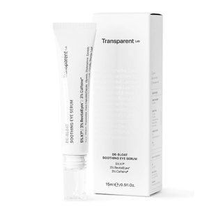 Денна сироватка для зони навколо очей TRANSPARENT LAB De-Bloat Soothing Eye Serum - 15 мл 0000189 фото