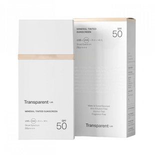Мінеральний сонцезахисний крем із тонуючим ефектом Transparent-Lab Mineral Tinted Sunscreen (Світлий) 0000119 фото