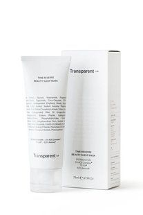 Нічна антивікова маска Transparent-Lab Time Reverse Beauty Sleep Mask 75 ml 000089 фото