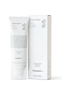Легкий сонцезахисний spf 50+ крем для обличчя TRANSPARENT LAB Lightweight Sunscreen - 100 мл 000085 фото
