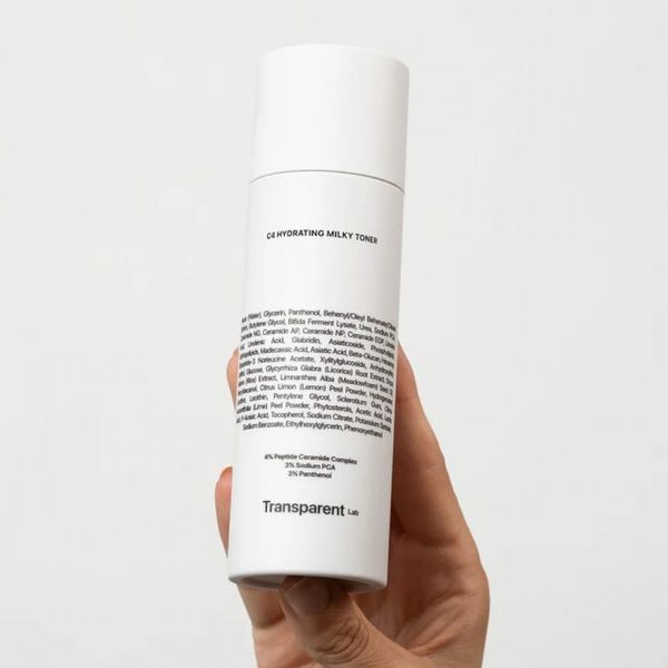 ТонерTRANSPARENT LAB C4 Hydrating Milk Toner 130 ml  0000108 фото