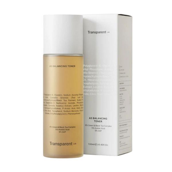 Антиоксидантний та балансуючий тонер TRANSPARENT-LAB A5 Balancing Toner 130 мл 0000110 фото