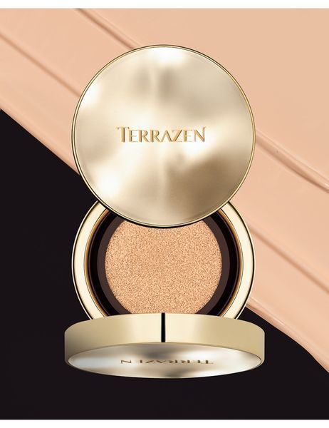 Тональний кушон з запасним блоком TERRAZEN PERFECT FINISH CUSHION SPF50 PA++++ NO.21, 2 * 15 г 0000304 фото