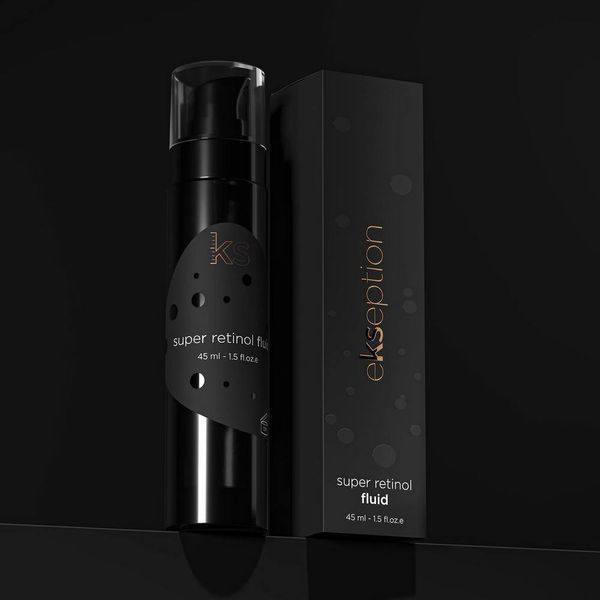 Омолоджувальна сироватка з високою концентрацією ретинол EKSEPTION Super Retinol Fluid - 45 мл 0000126 фото